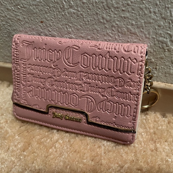 Juicy Couture Handbags - Juicy Couture mini wallet with key ring